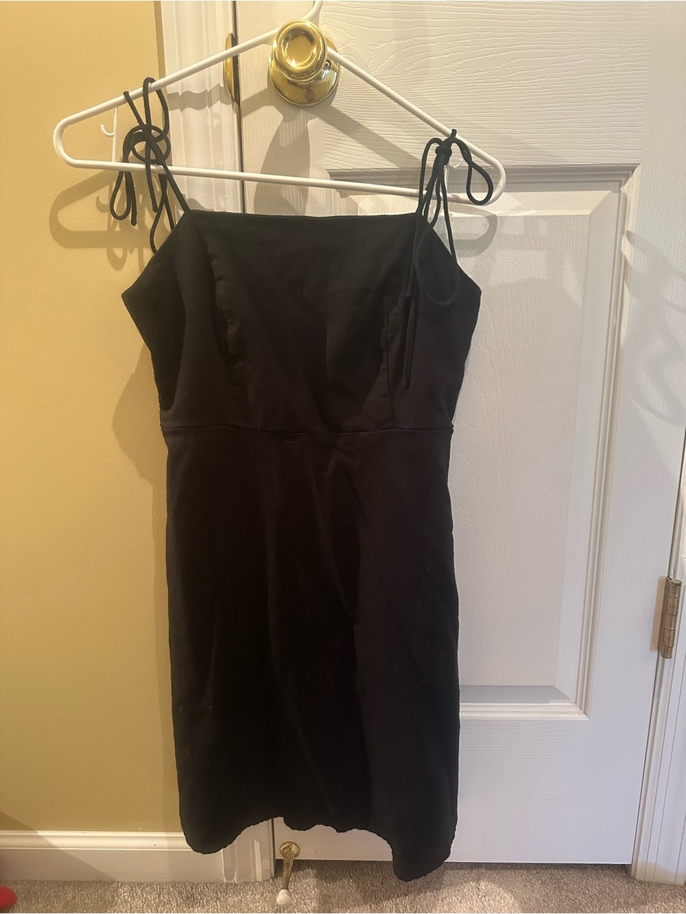 Old Navy Black Tie Shoulder Sundress